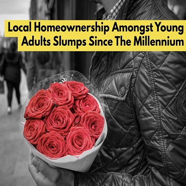Homeownership Amongst Peterborough’s  Young Adults Slumps to 44.99%